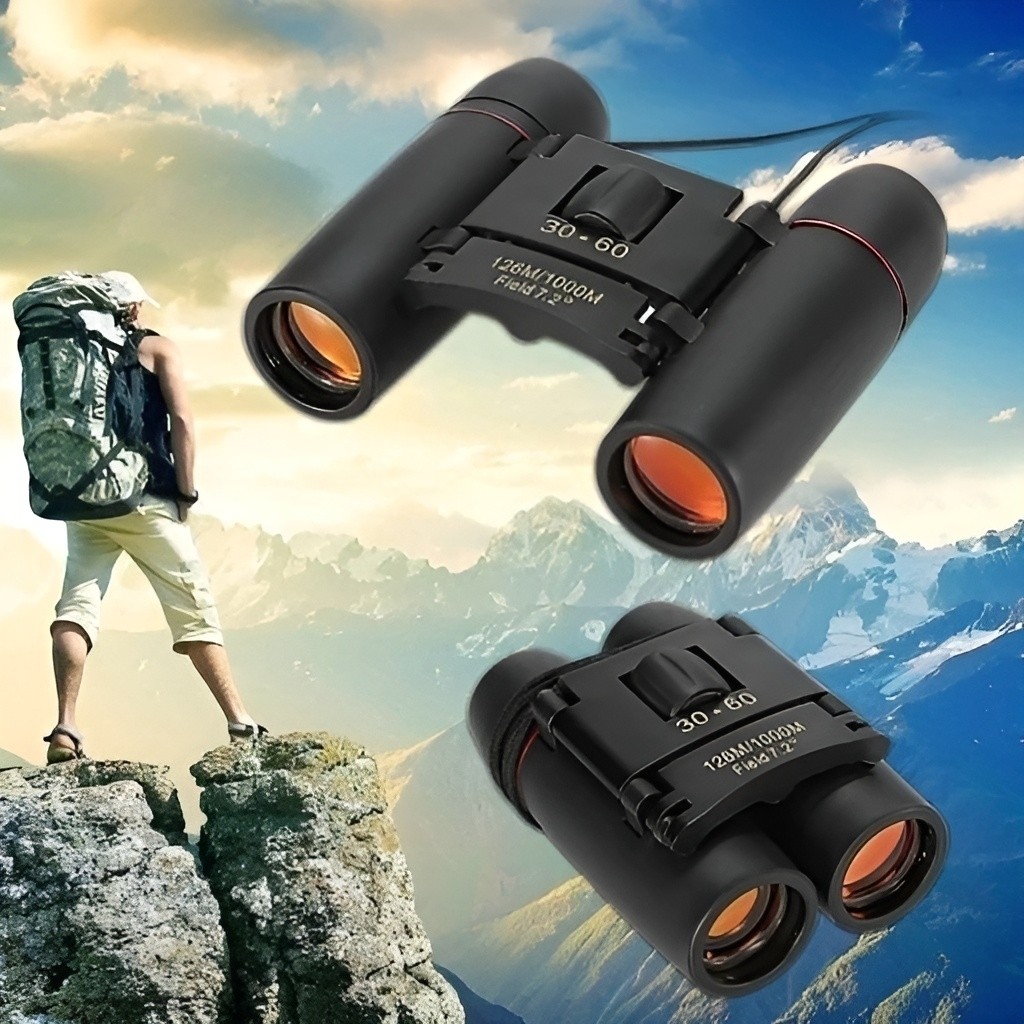 دوربین شکاری دوچشمی اورجینال جیبی و تاشو BINOCULARS (ارسال رایگان و خرید قسطی)