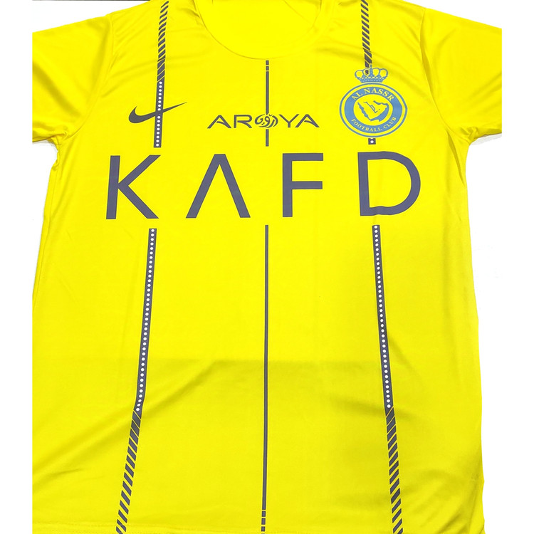ست لباس ورزشی تیم النصر طرح رونالدو
