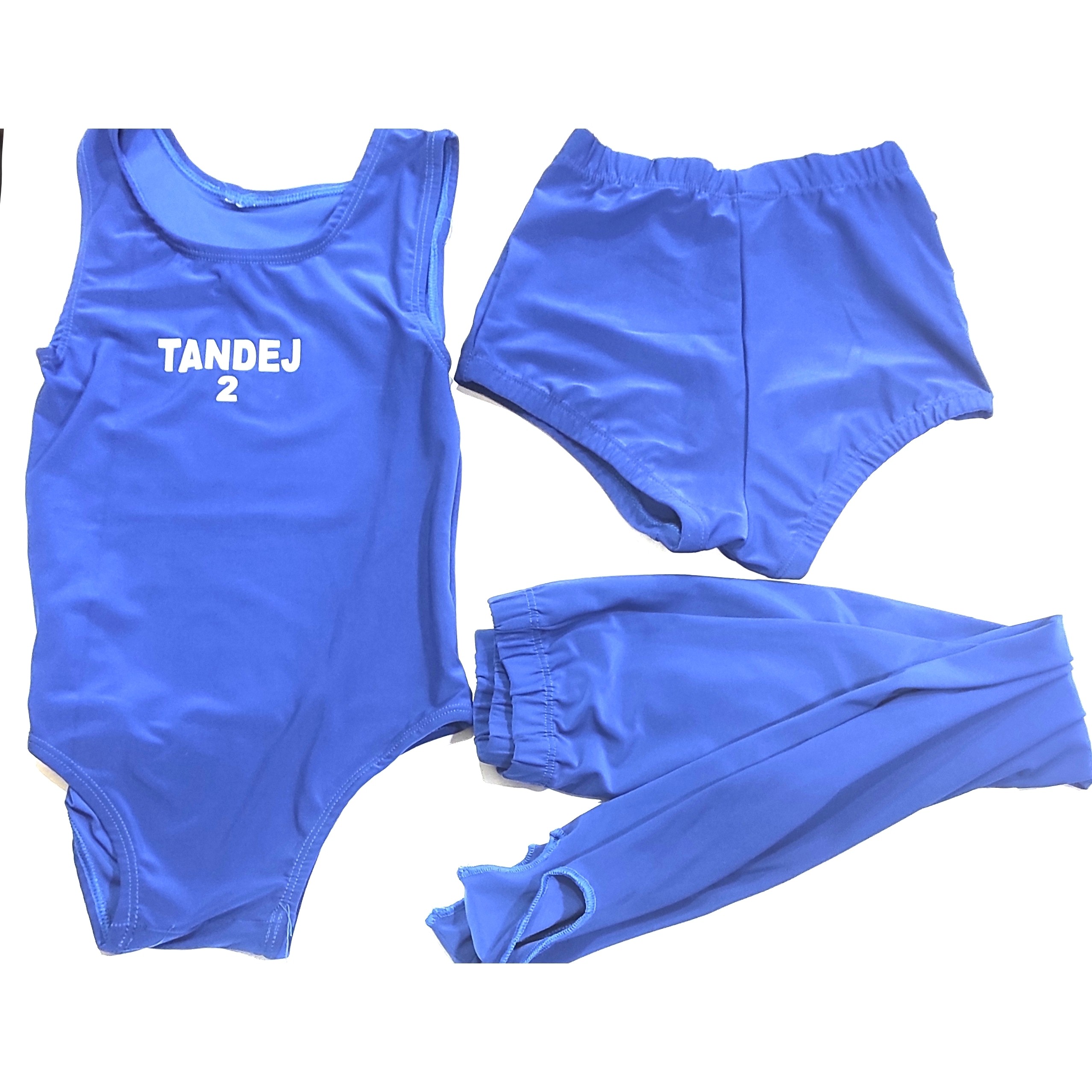 لباس ژیمناستیک پسرانه سه تیکه اعلا مدل Tandej سایز 2 تا 6