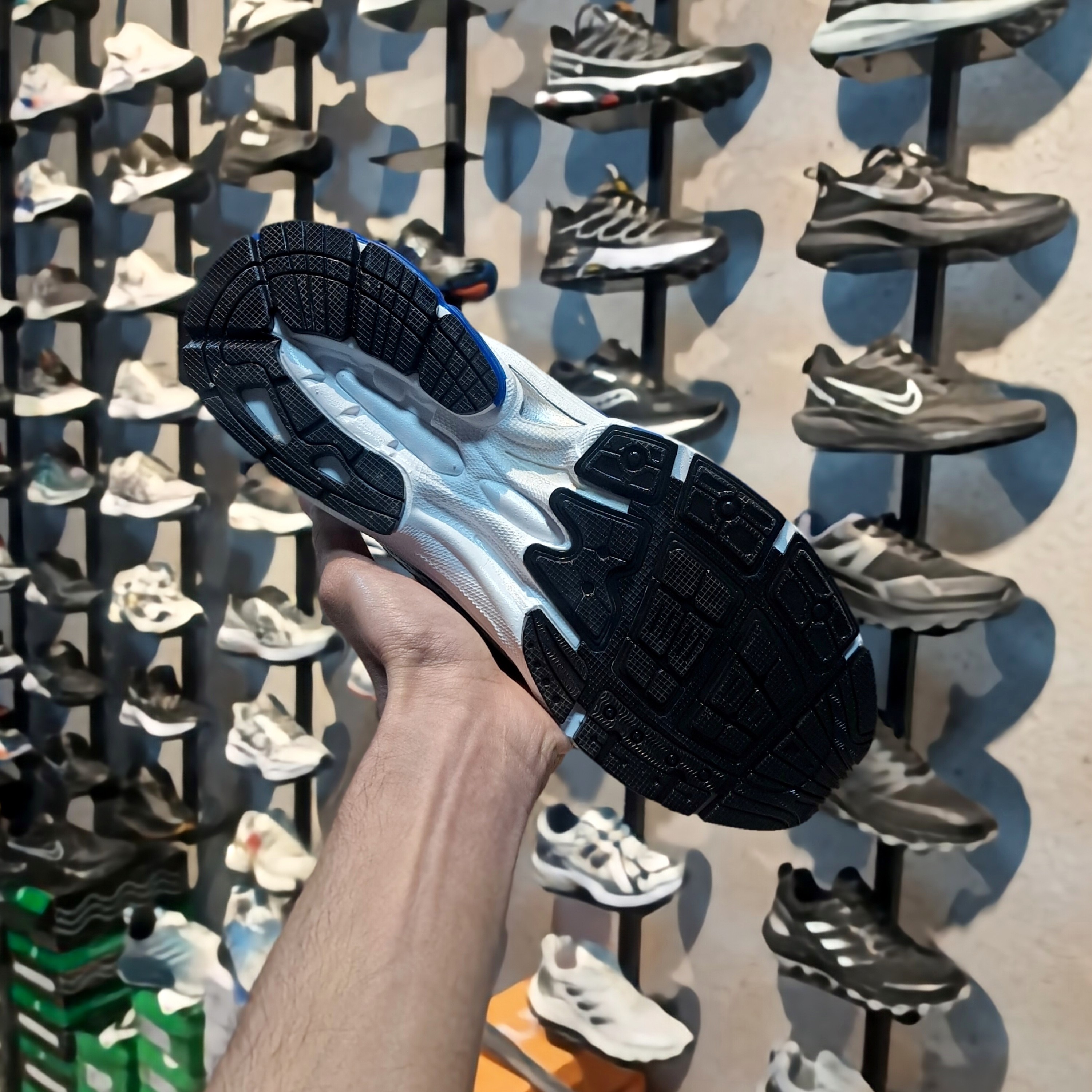 کفش نیوبالانس 1064 سفید ابی مردانه