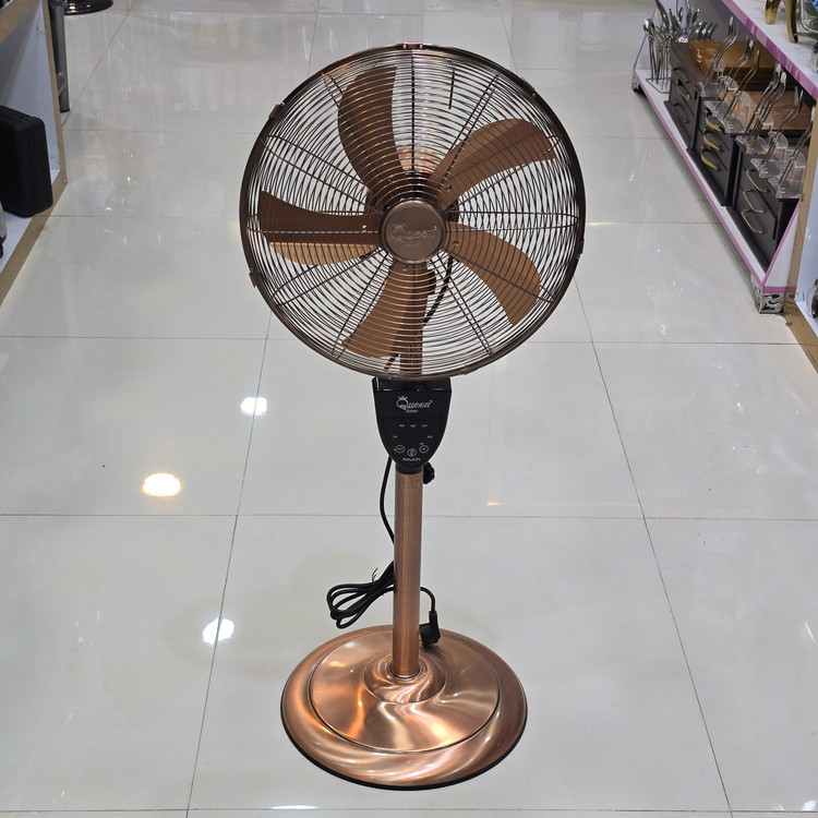 پنکه ایستاده کوئین هوم مدل QH-6680 ریموت دار 5 پره با ارسال رایگان