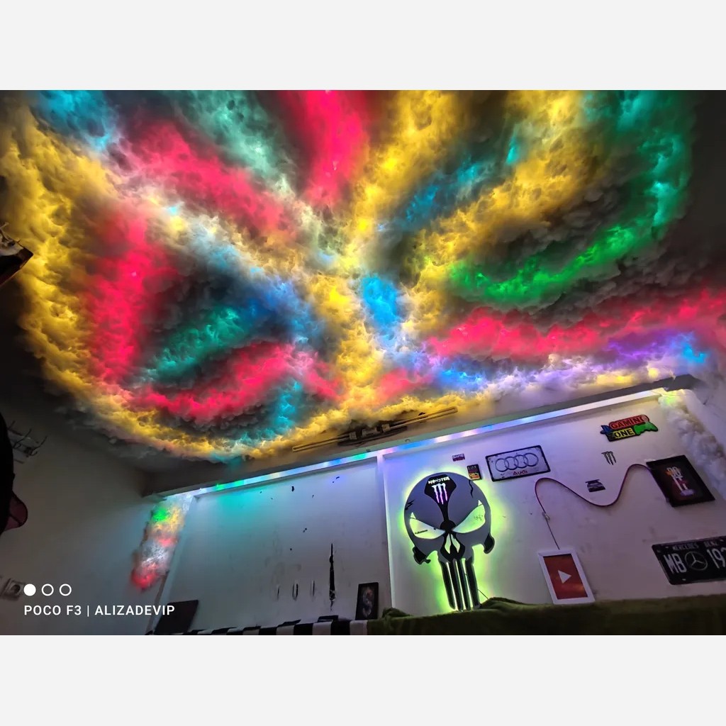 ریسه ال ای دی RGB حساس به صدا فول کالر