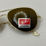 عینک ریبن خلبانی قهوه ای شیشه سنگ با پک کامل ریبن rayban aviator RB 3025