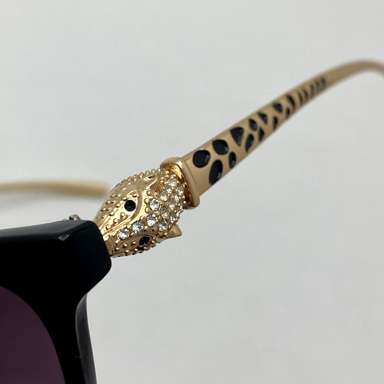 عینک آفتابی زنانه کارتیر Cartier دسته نگین کاری شده خاص و لاکچری در 6 رنگ