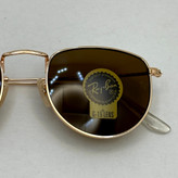 عینک آفتابی ریبن rayban شیشه سنگ قهوه ای طلایی کد rb 3958 - فول پک (ارسال رایگان)