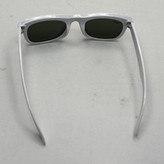 عینک آفتابی ریبن ویفرر ریورس سفید عدسی سبز به همراه پک کامل rayban (ارسال رایگان)