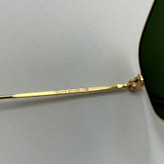 عینک ریبن هگزونال شیشه سنگ سیز فریم طلایی به همراه پک کامل ریبن کد Rayban RB 3548 (ارسال رایگان)