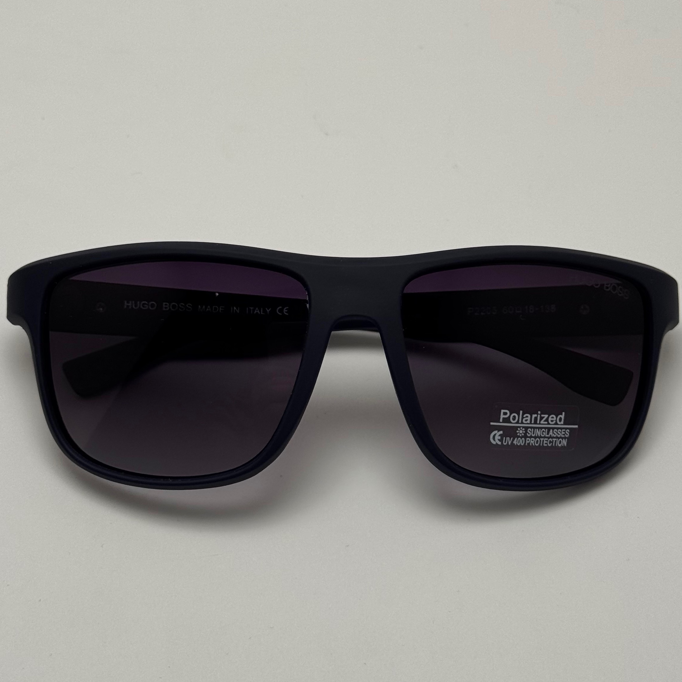 عینک آفتابی پلاریزه هوگو باس HUGO BOSS آبی نفتی کد 2205 - عینک رانندگی (ارسال رایگان)