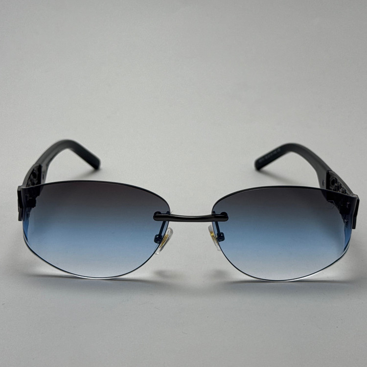 عینک آفتابی فیلیپ پلین Philip Plein مدل Luxury Shield فریم لس آبی - لنز UV400 (ارسال رایگان)