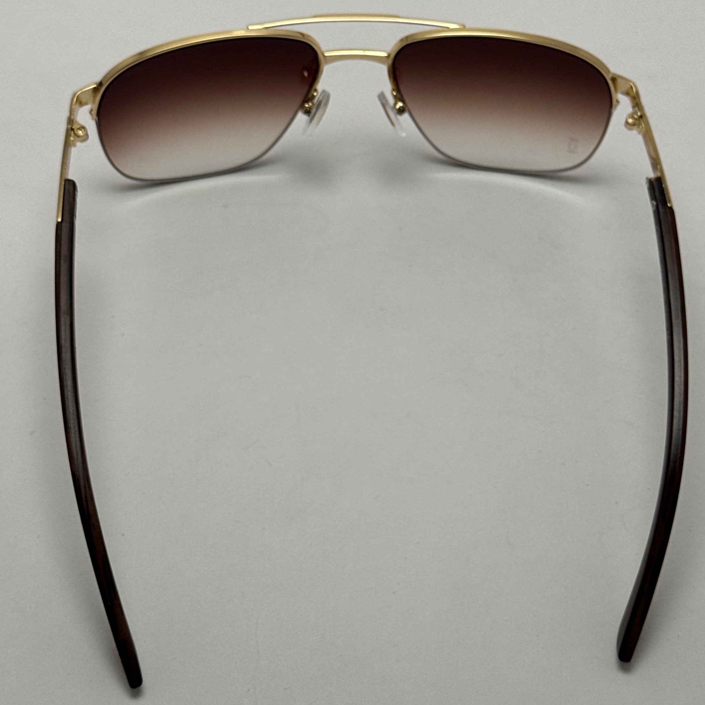 عینک آفتابی مردانه کارتیر Cartier مدل Santos قهوه ای (ارسال رایگان)