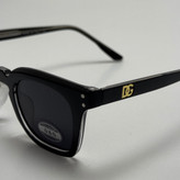 عینک آفتابی پلاریزه دولچه گابانا DOLCE GABBANA دسته سیم کشی شده لولا فنر مشکی کد 7707 (ارسال رایگان)
