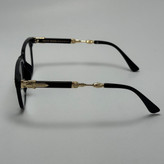 عینک بلوکات کروم هارتز مشکی طلایی Chrome Hearts 2272 - کیفیت مستر (ارسال رایگان)