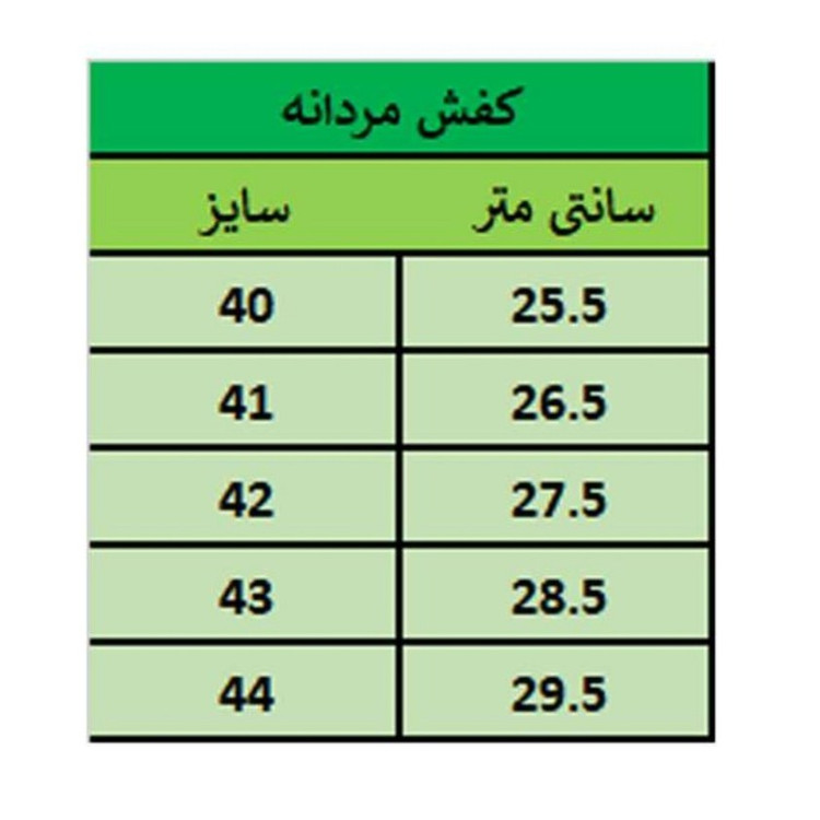 کفش مردانه رسمی کشی مدل پارس رنگ مشکی
