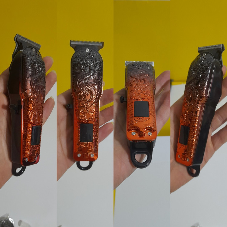ماشین اصلاح ریش تراش حرفه ای Lt-809 آرایشگری - نمایشگر دار - تیغه سرامیکی - طراحی جذاب ایکس