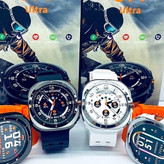 ساعت هوشمند گرد GT88 ULTRA MAX دو بند سوپر امولد بالاترین کیفیت بازار فروش تک به قیمت عمده پرفرووش