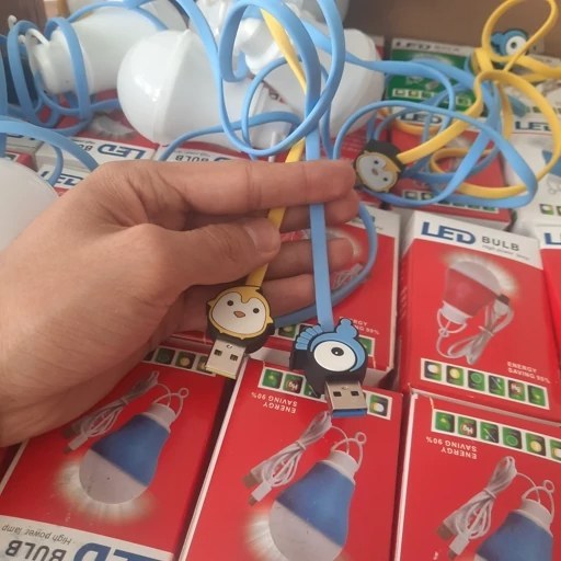 لامپ ال ای دی یو اس بی چراغ LED USB مسافرتی کد 8080 پرفروش باحداقل سود ارسال رایگان ایکس