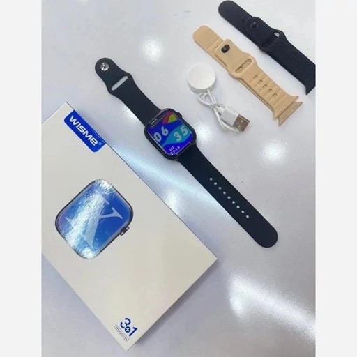 ساعت هوشمند ویسمی مدل KX10 دارای 2 بند نمایشگر باکیفیت پرفرووش