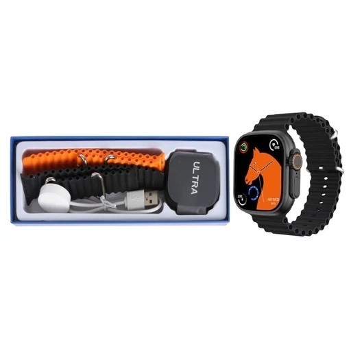 ساعت هوشمند تی 3000 دارای 2 بند سری اولی باتری خوب پرفروش باحداقل سود ارسال رایگان