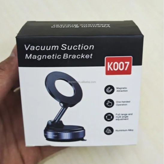 هولدر موبایل مکشی مگنتی مدل k007 (جعبه کارتنی له شده)