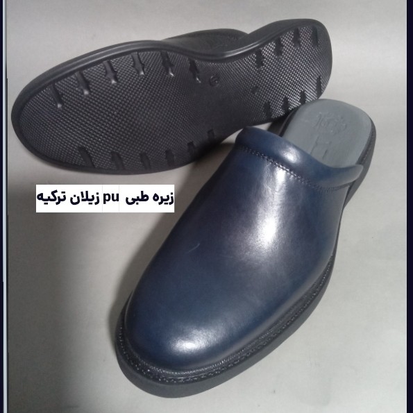 نعلین چرم طبیعی یا نام دیگر ترلیک ترکیه ، دمپایی طبی همه جا کاربردی