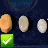 نگین انگشتر سنگ حرم امام حسین با سند اصالت ( سایز خیلی بزرگ سفارشی ) مهرتربت به همراه سنداصالت سنگ