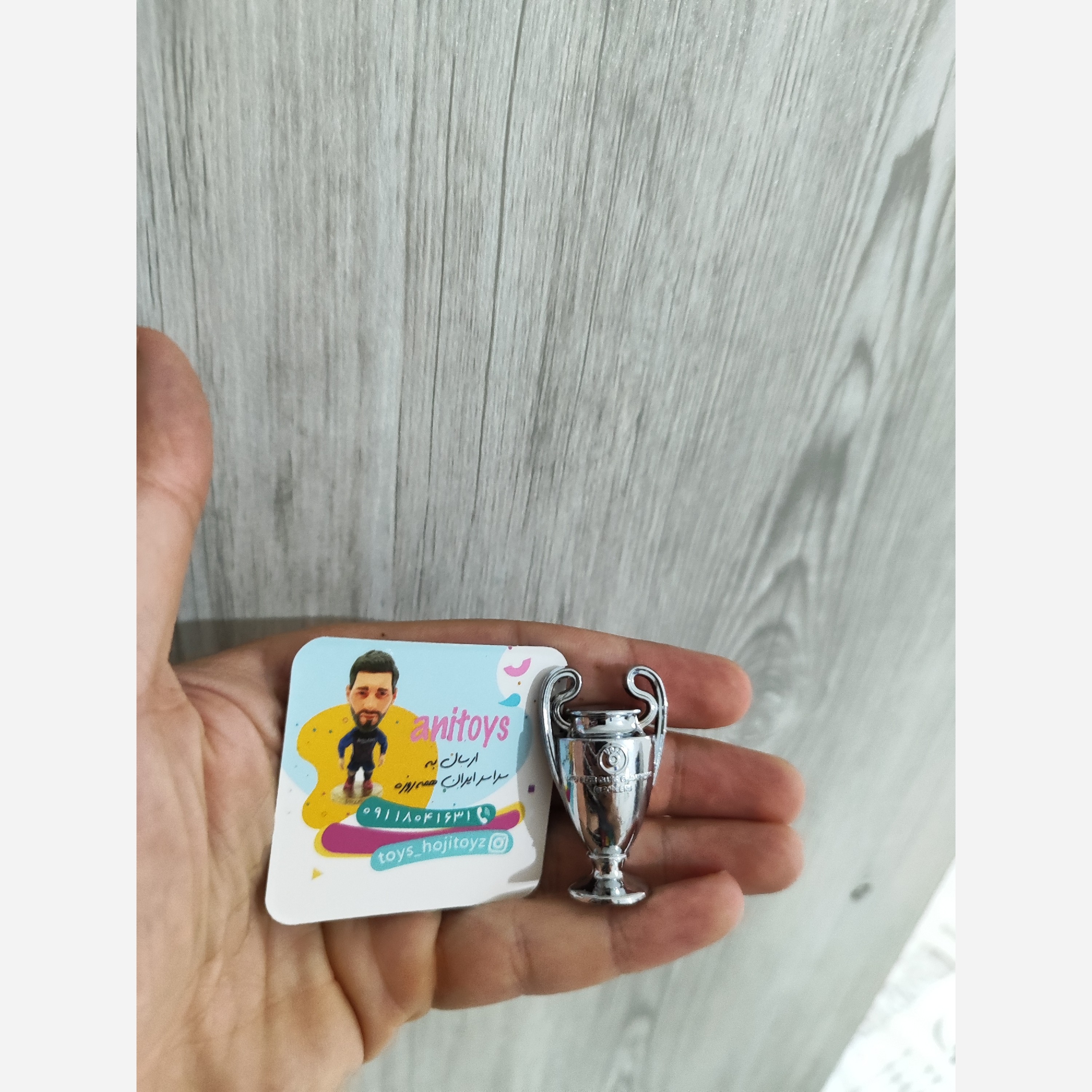 جام و کاپ چمپیونزلیگ لیگ قهرمانان اروپا ساکروی