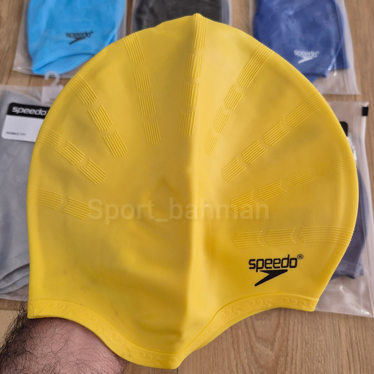 کلاه شنا سیلیکونی گوش دار اسپیدو Speedo