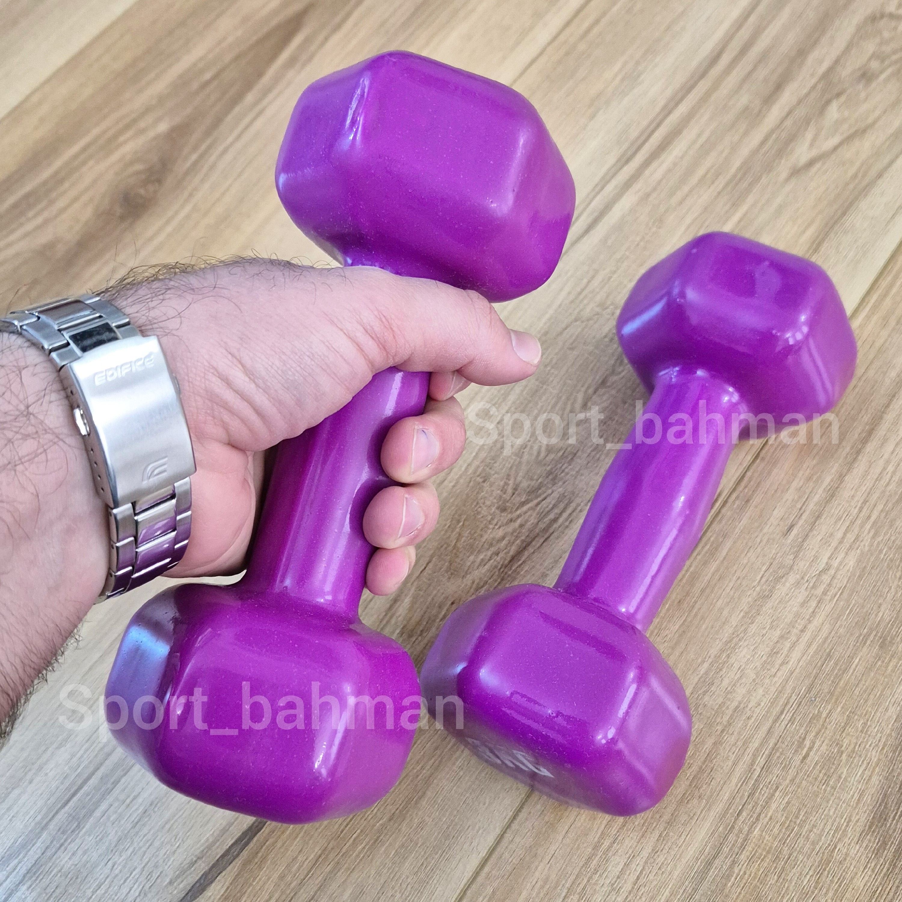 دمبل 3 کیلو دمبل بانوان 3 کیلویی (جفتی)