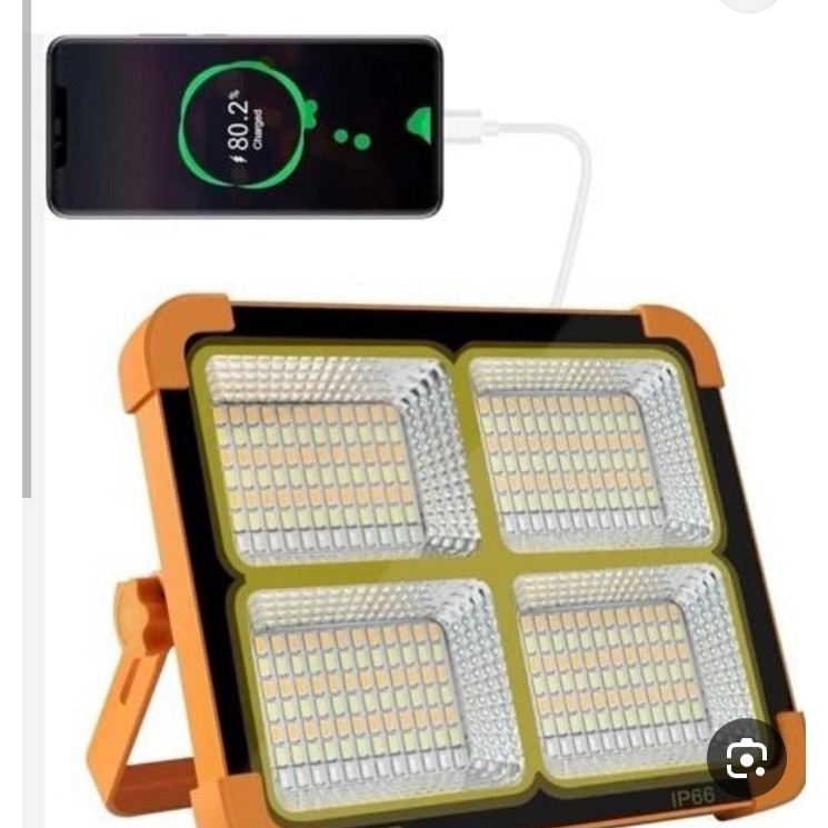 پروژکتور شارژی و خورشیدی 1200 وات Solar LED light Private