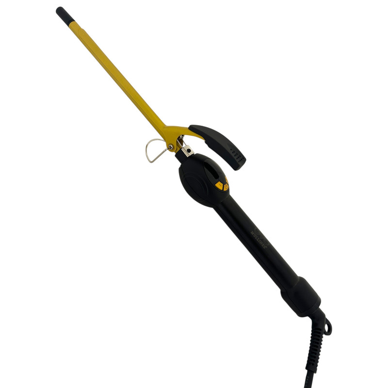 بیگودی فر کننده مو مولینر مدل ML-3328 با پوشش تیتانیوم، صفحه نمایشگر، قطر میله 10 میلیمتر، دمای بین 220 تا 240 درجه، حداکثر دمای 510 درجه