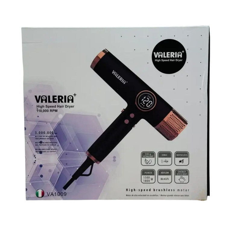 سشوار حرفه ای 1800 وات والریا پلاس مدل VA1009